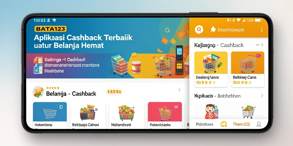 Antarmuka utama BATA123 menampilkan berbagai penawaran cashback menarik.