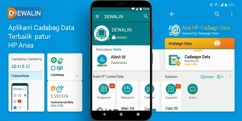 Tampilan antarmuka utama DEWALIN yang intuitif dan sederhana.