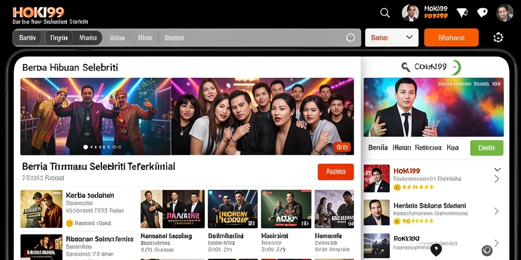 Antarmuka aplikasi HOKI99 yang menarik dan informatif.