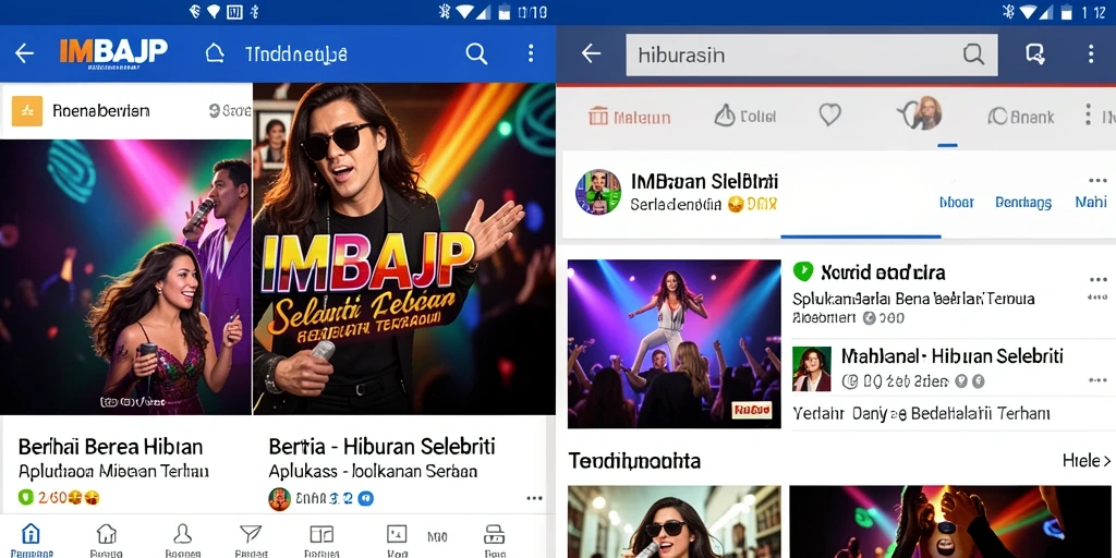 Tampilan antarmuka IMBAJP yang mudah digunakan.