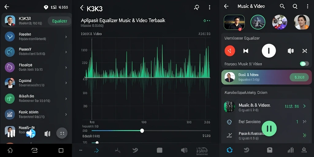 Antarmuka K3K3 yang modern dan fungsional untuk pengguna.