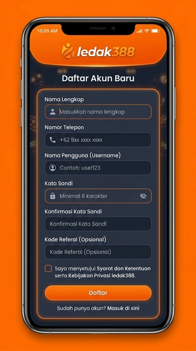 Panduan Daftar Akun Baru ledak388 untuk Pengguna